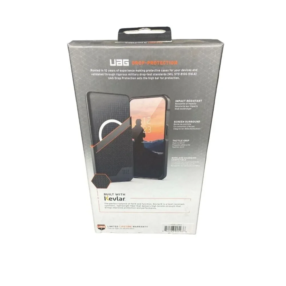UAG Metropolis Rugged iPhone 14 Plus MagSafe Case Black Protective Cover NEW